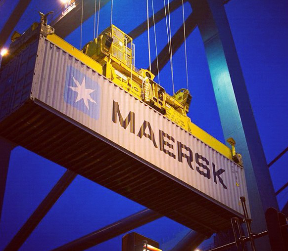 Maersk container